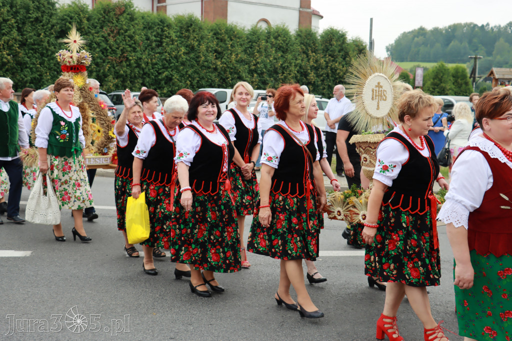 DOŻYNKI KROCZYCE - korowód i część oficjalna.