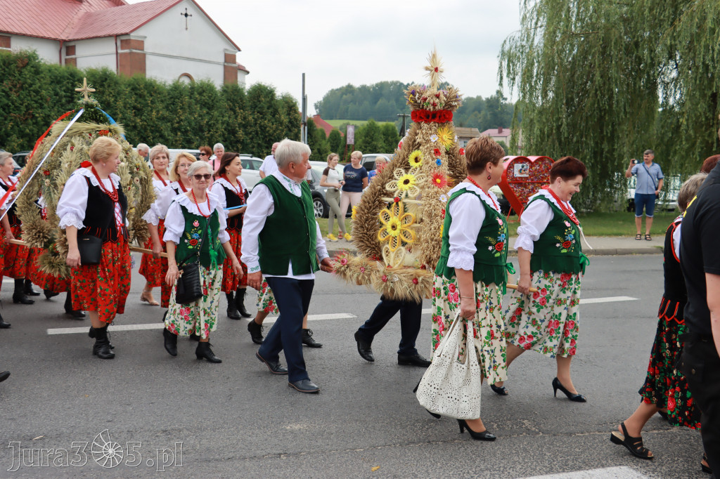 DOŻYNKI KROCZYCE - korowód i część oficjalna.