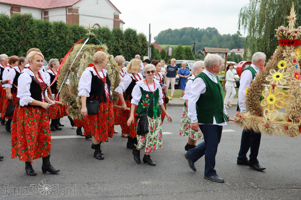 DOŻYNKI KROCZYCE - korowód i część oficjalna.