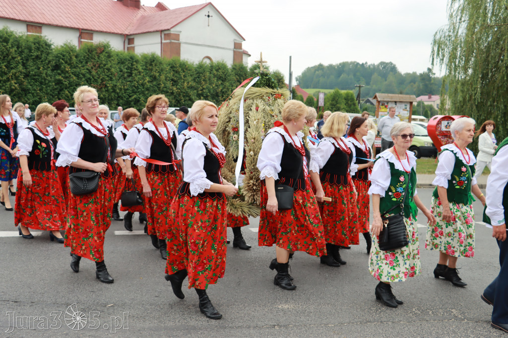 DOŻYNKI KROCZYCE - korowód i część oficjalna.