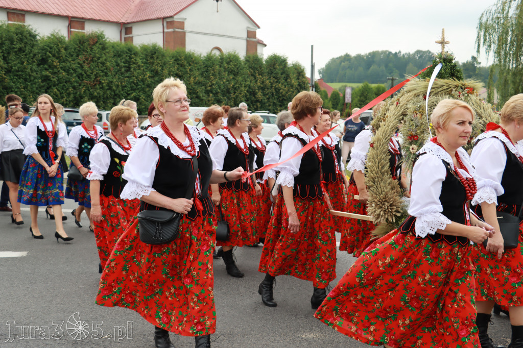 DOŻYNKI KROCZYCE - korowód i część oficjalna.