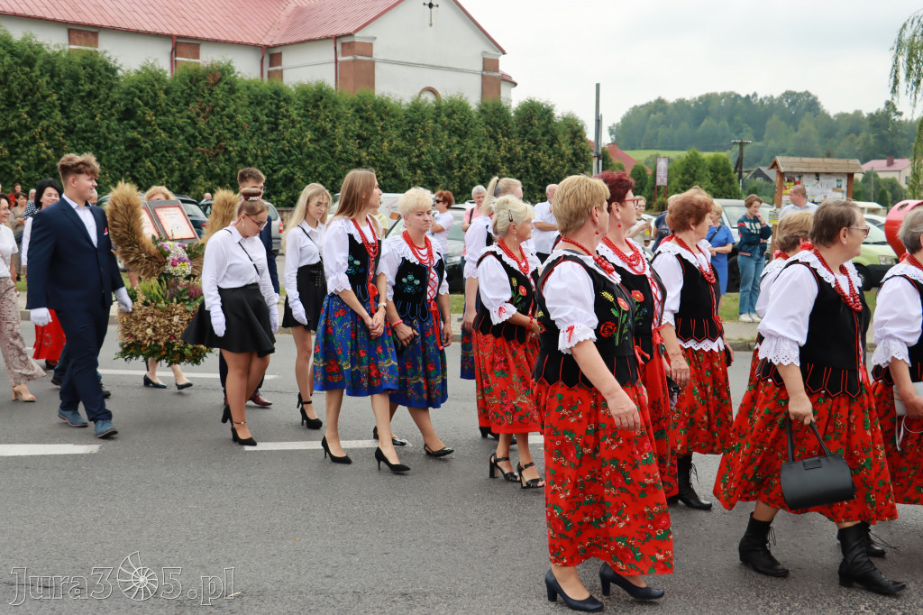 DOŻYNKI KROCZYCE - korowód i część oficjalna.