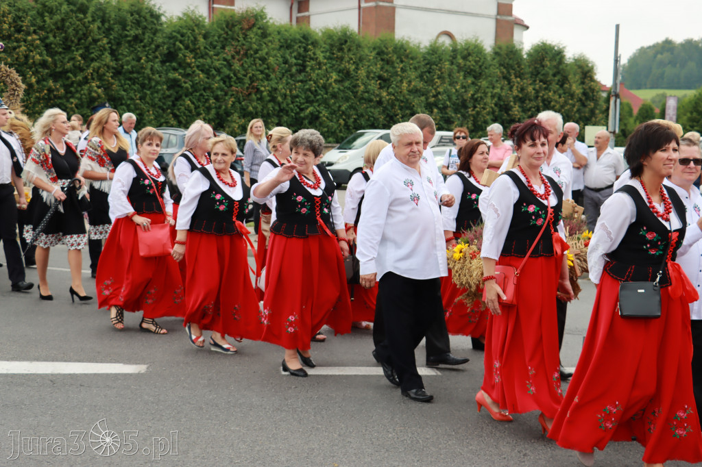 DOŻYNKI KROCZYCE - korowód i część oficjalna.