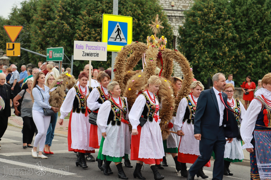 DOŻYNKI KROCZYCE - korowód i część oficjalna.