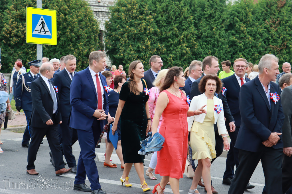 DOŻYNKI KROCZYCE - korowód i część oficjalna.