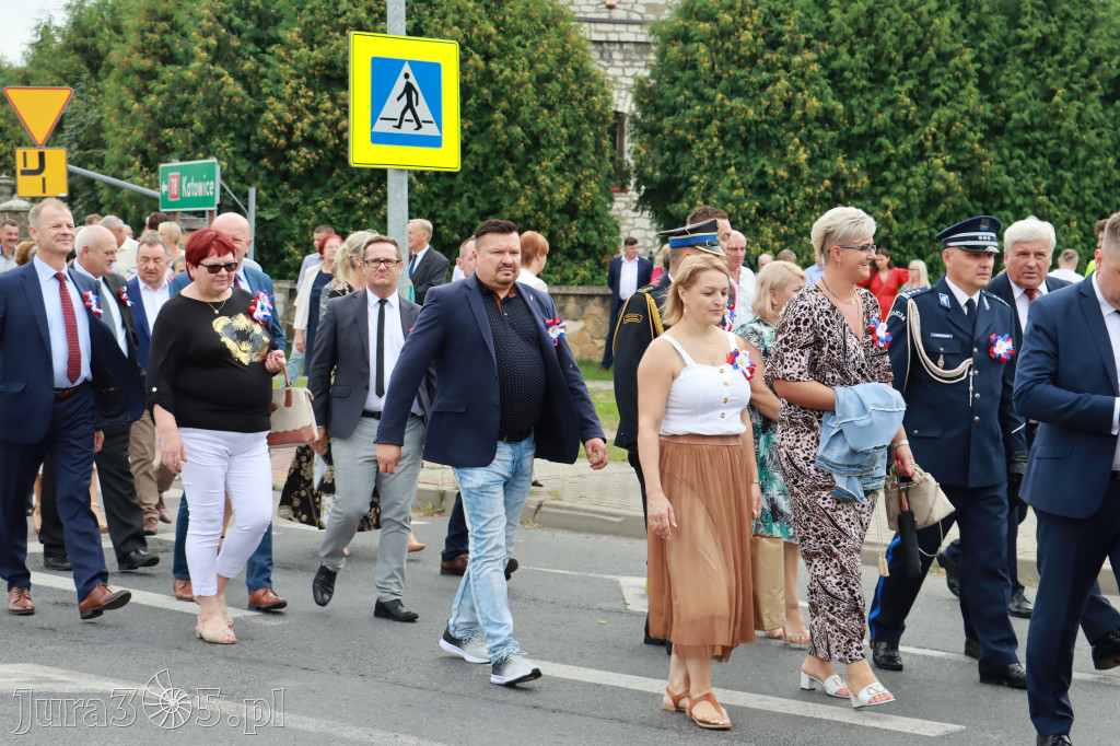 DOŻYNKI KROCZYCE - korowód i część oficjalna.