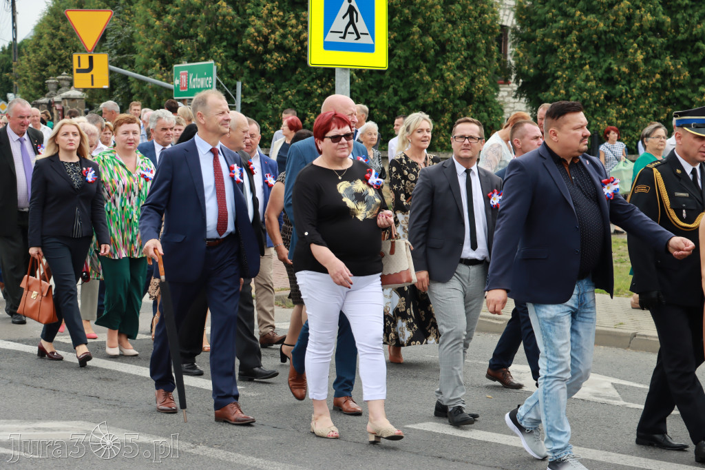 DOŻYNKI KROCZYCE - korowód i część oficjalna.