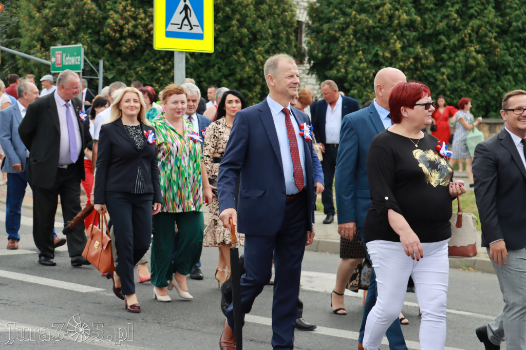 DOŻYNKI KROCZYCE - korowód i część oficjalna.