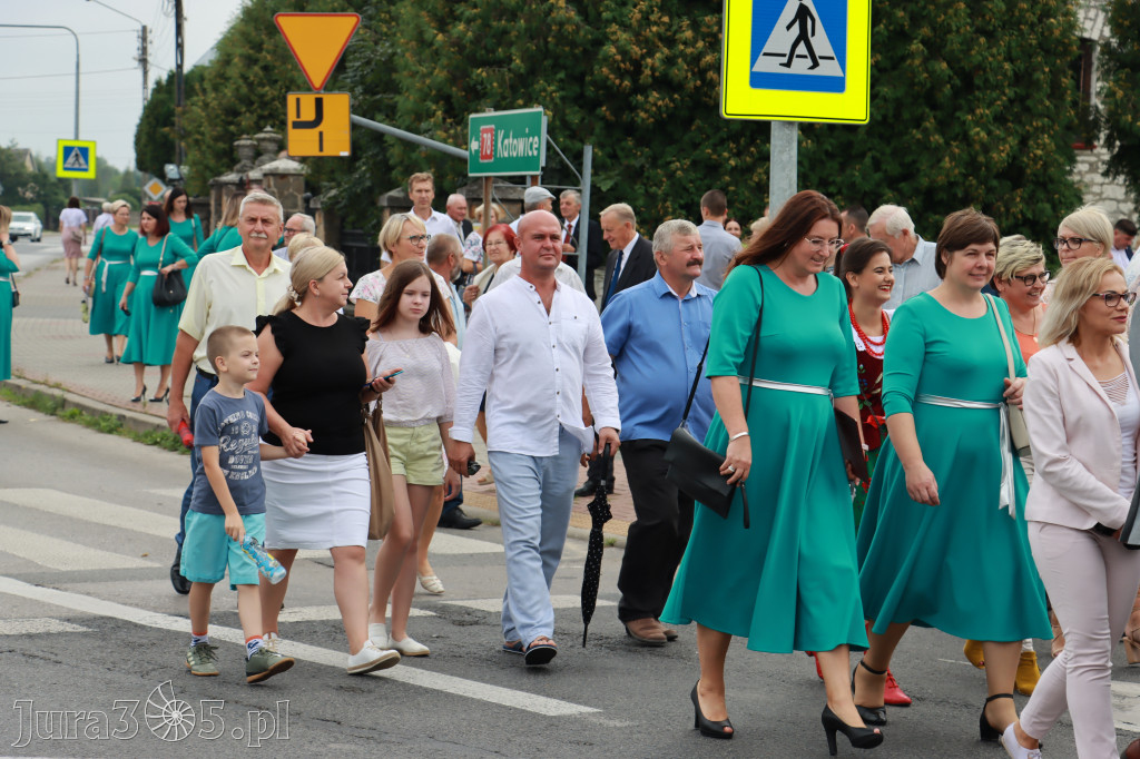 DOŻYNKI KROCZYCE - korowód i część oficjalna.