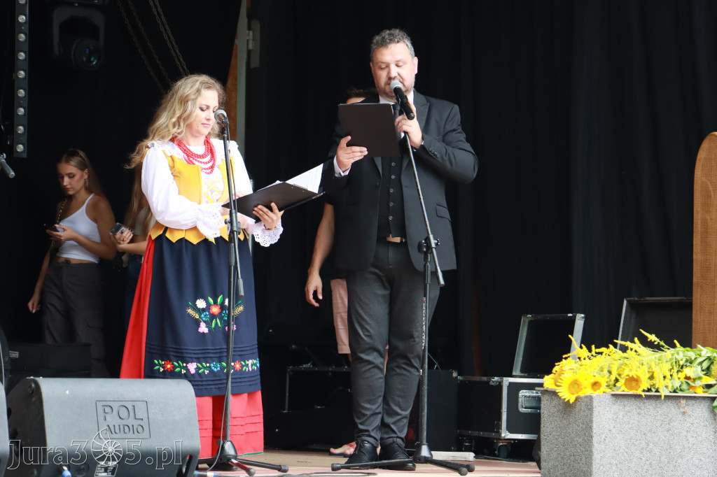 DOŻYNKI KROCZYCE - korowód i część oficjalna.