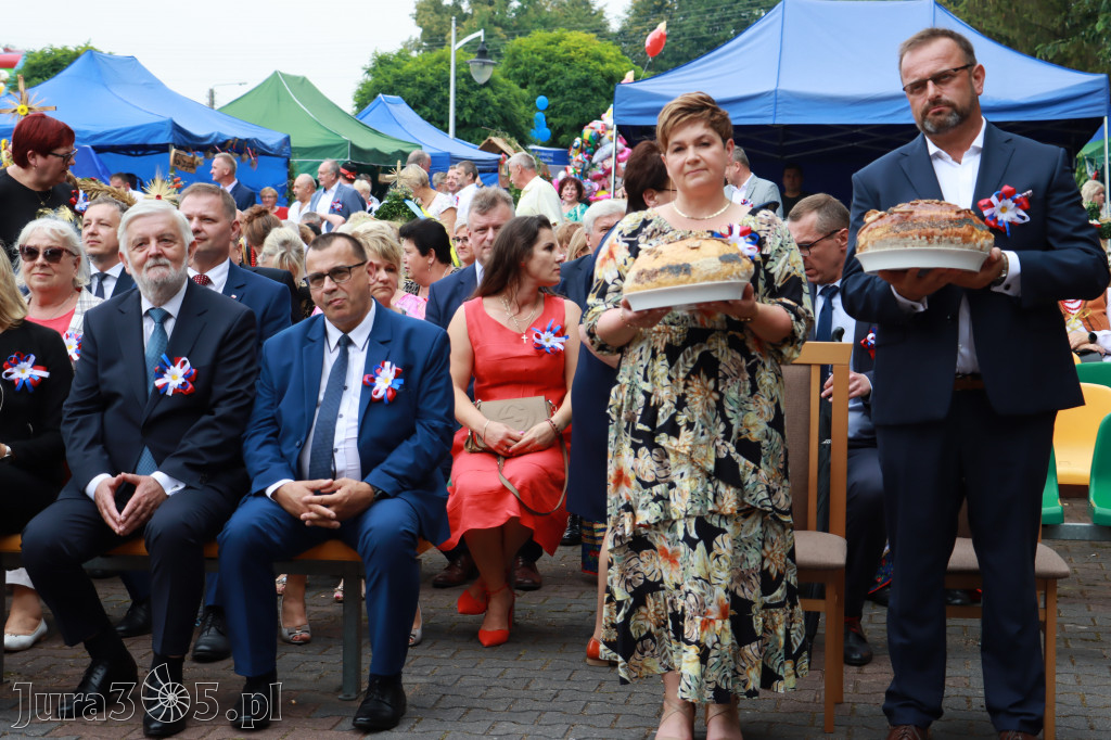 DOŻYNKI KROCZYCE - korowód i część oficjalna.