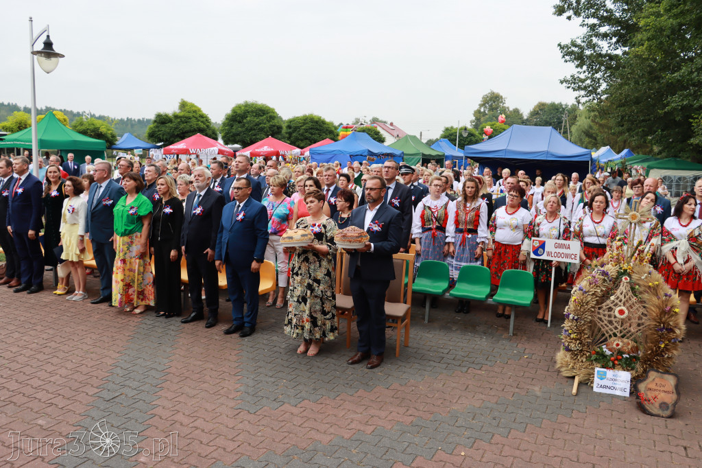 DOŻYNKI KROCZYCE - korowód i część oficjalna.