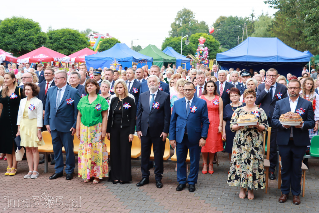 DOŻYNKI KROCZYCE - korowód i część oficjalna.