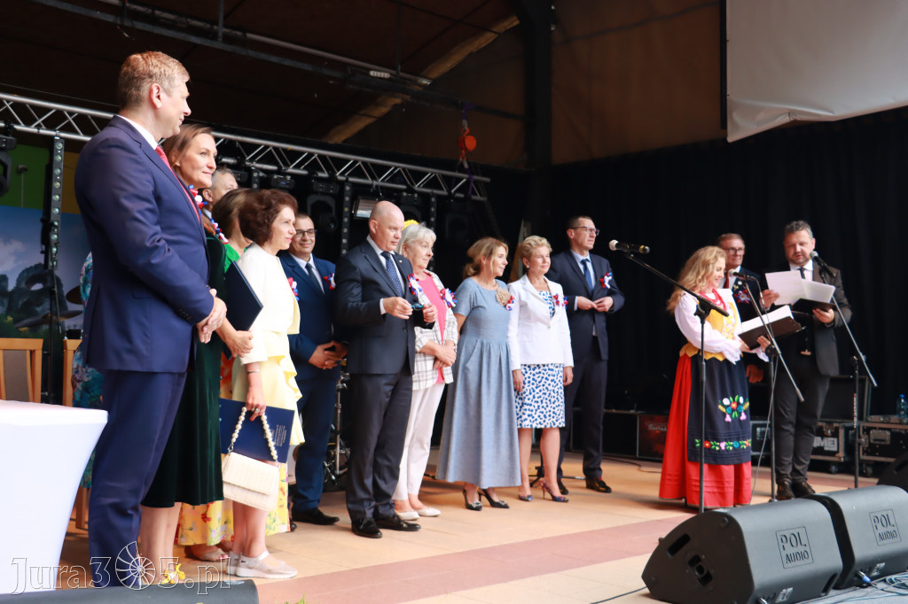 DOŻYNKI KROCZYCE - korowód i część oficjalna.