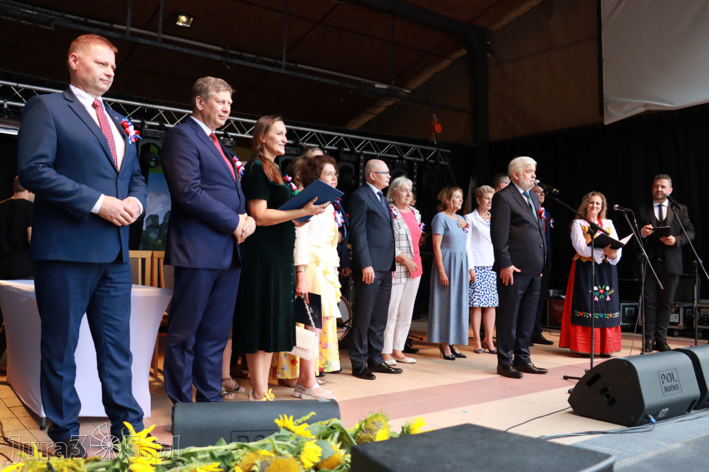 DOŻYNKI KROCZYCE - korowód i część oficjalna.
