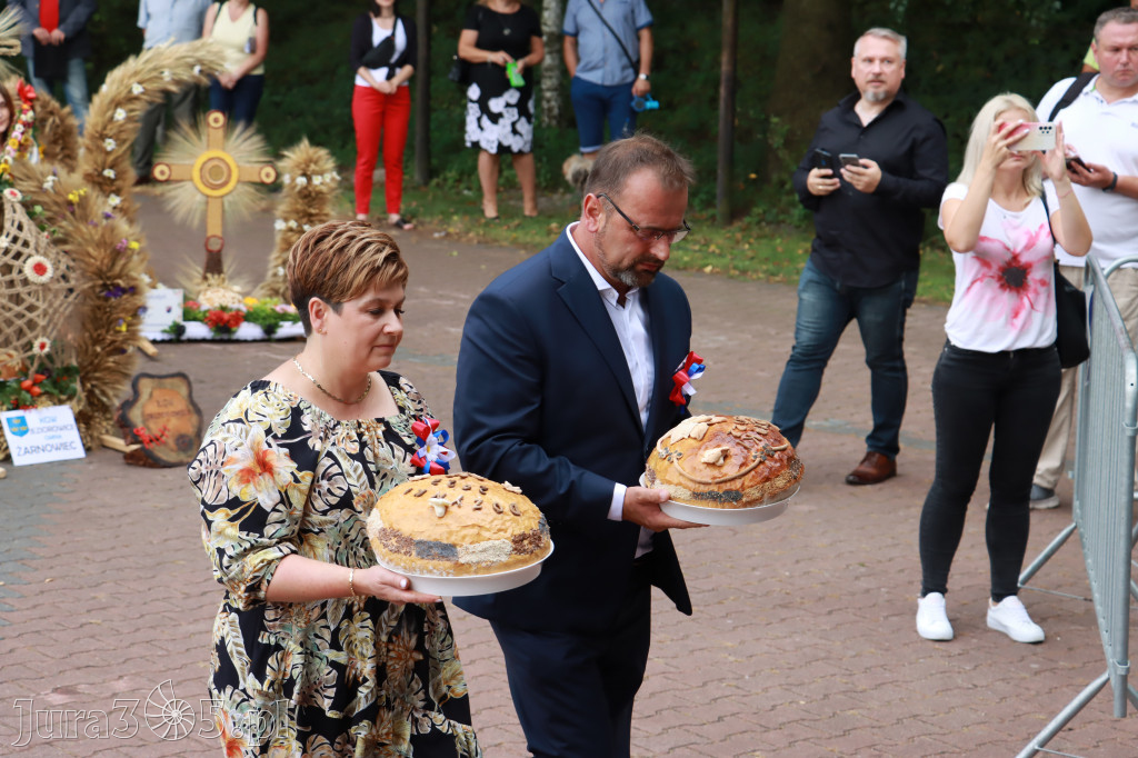 DOŻYNKI KROCZYCE - korowód i część oficjalna.