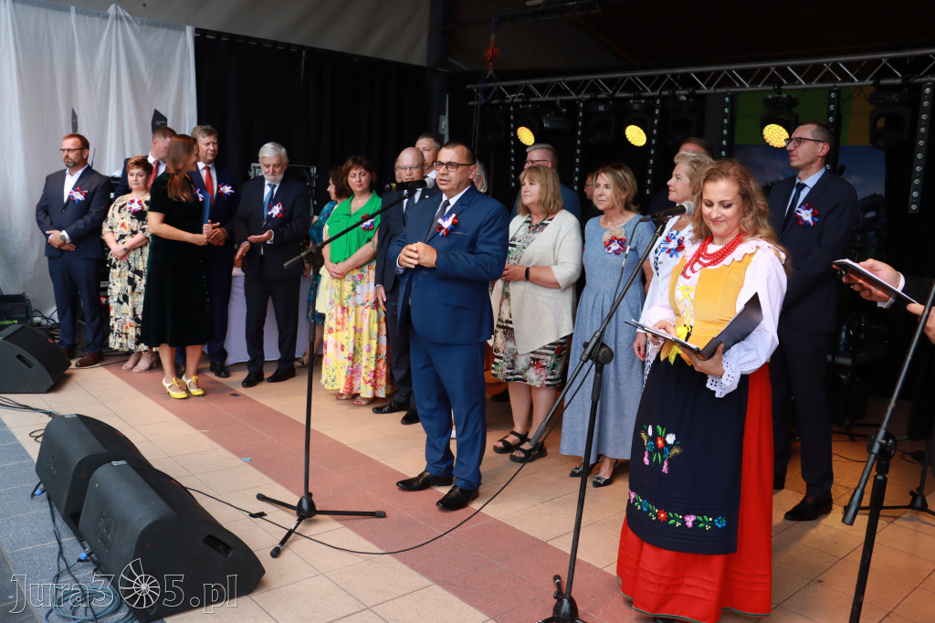 DOŻYNKI KROCZYCE - korowód i część oficjalna.