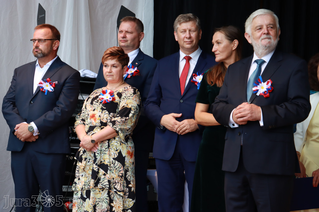 DOŻYNKI KROCZYCE - korowód i część oficjalna.