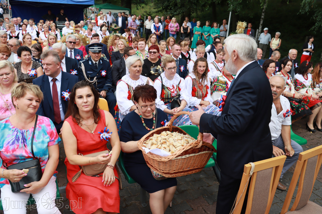 DOŻYNKI KROCZYCE - korowód i część oficjalna.