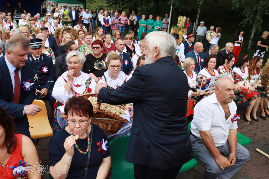DOŻYNKI KROCZYCE - korowód i część oficjalna.
