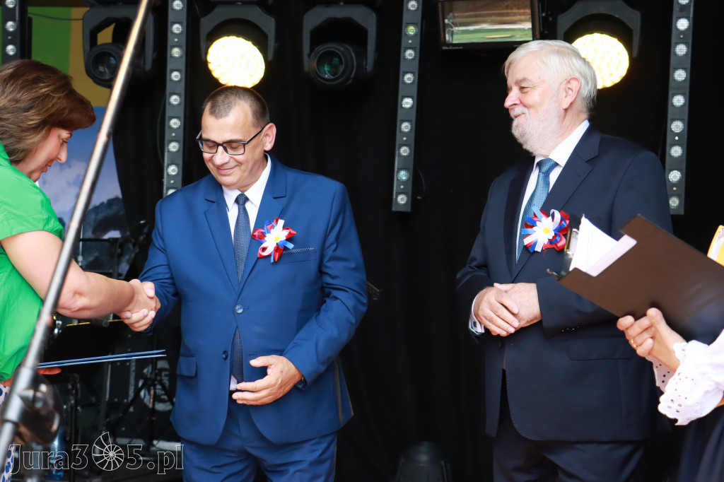 DOŻYNKI KROCZYCE - korowód i część oficjalna.