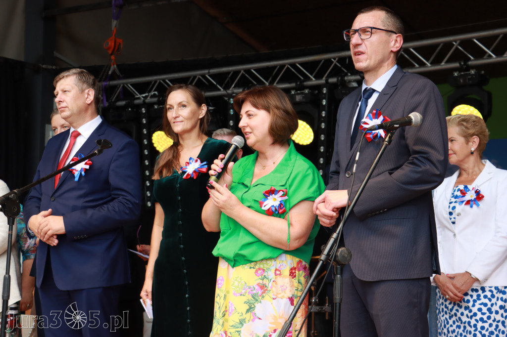 DOŻYNKI KROCZYCE - korowód i część oficjalna.