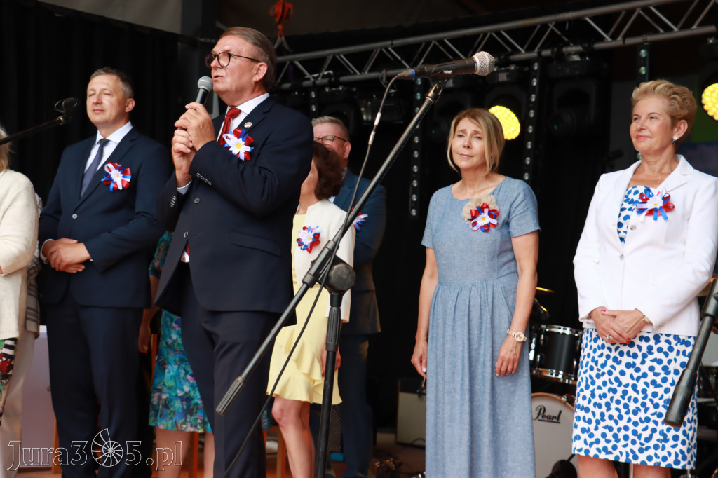 DOŻYNKI KROCZYCE - korowód i część oficjalna.
