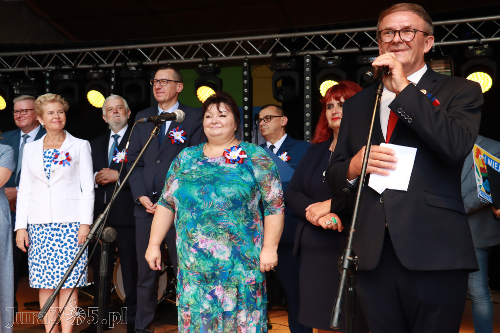 DOŻYNKI KROCZYCE - korowód i część oficjalna.
