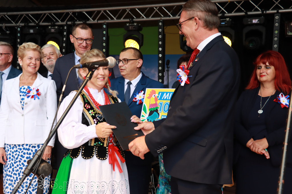 DOŻYNKI KROCZYCE - korowód i część oficjalna.