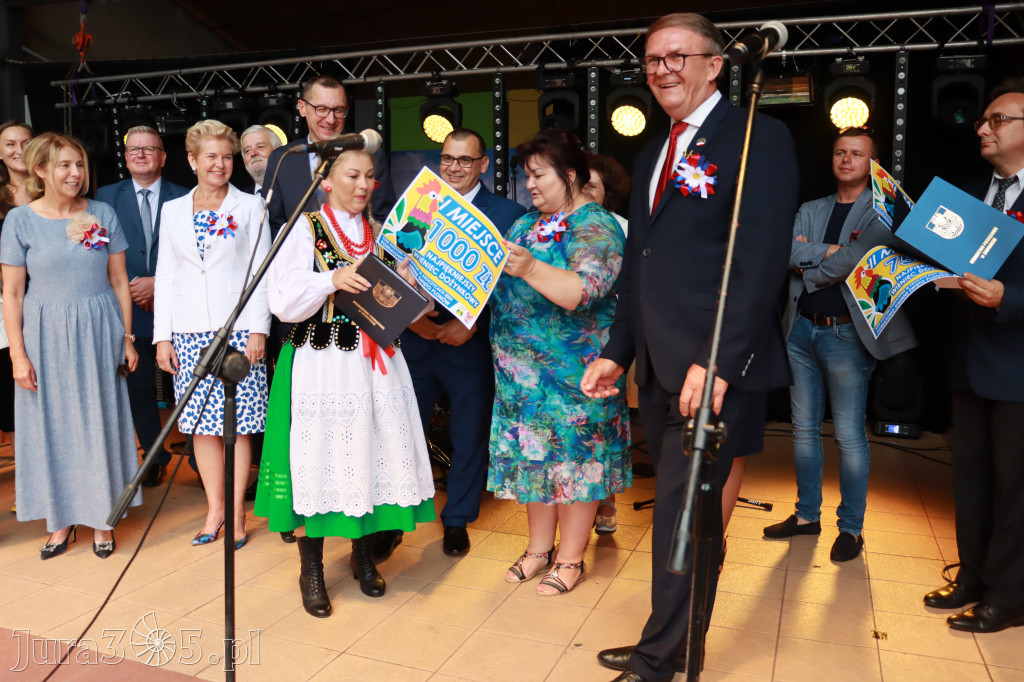 DOŻYNKI KROCZYCE - korowód i część oficjalna.