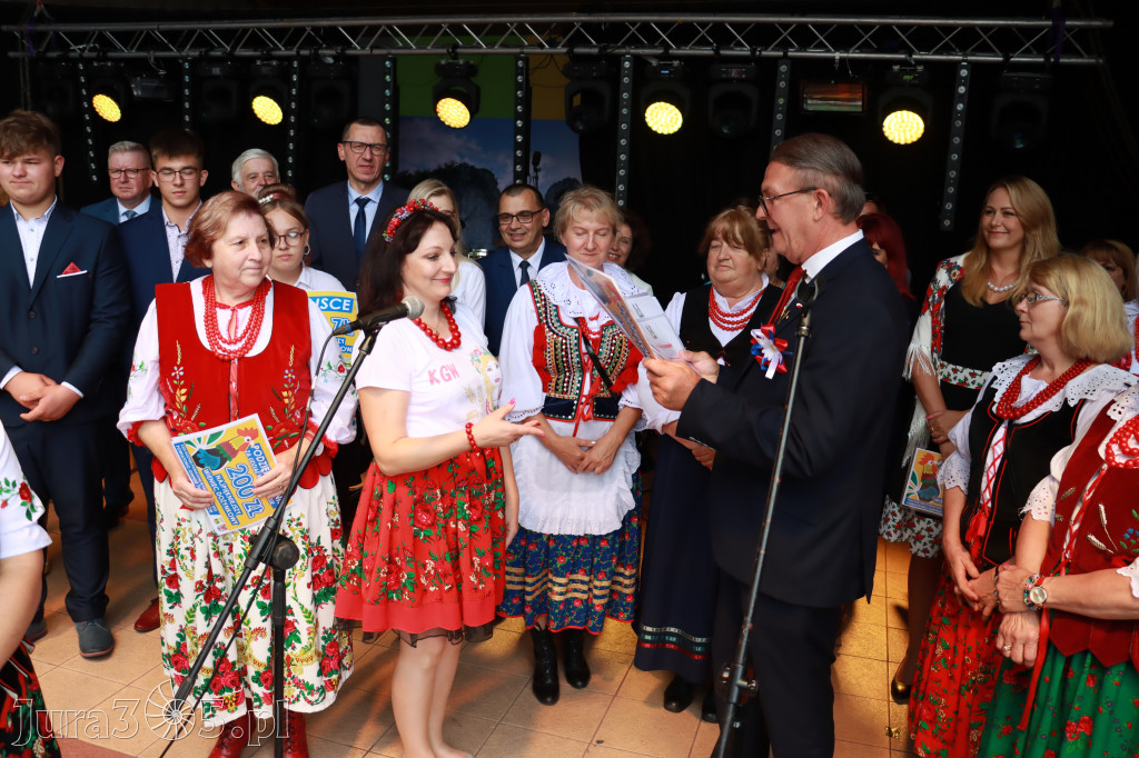 DOŻYNKI KROCZYCE - korowód i część oficjalna.
