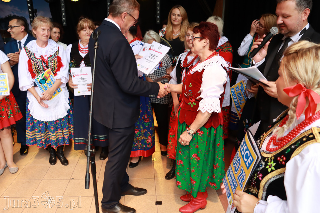 DOŻYNKI KROCZYCE - korowód i część oficjalna.
