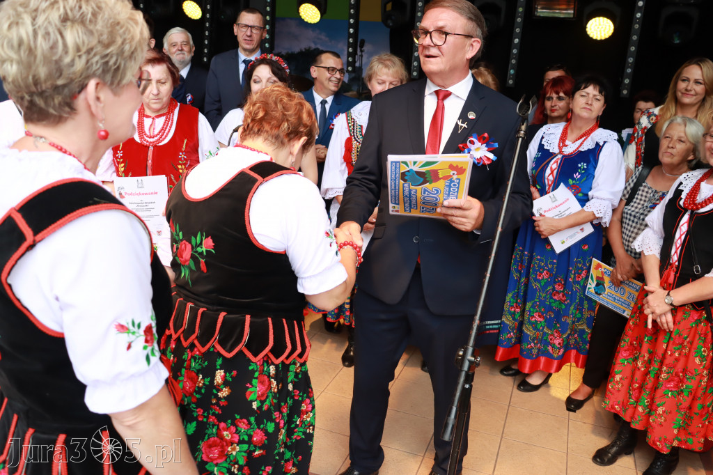 DOŻYNKI KROCZYCE - korowód i część oficjalna.