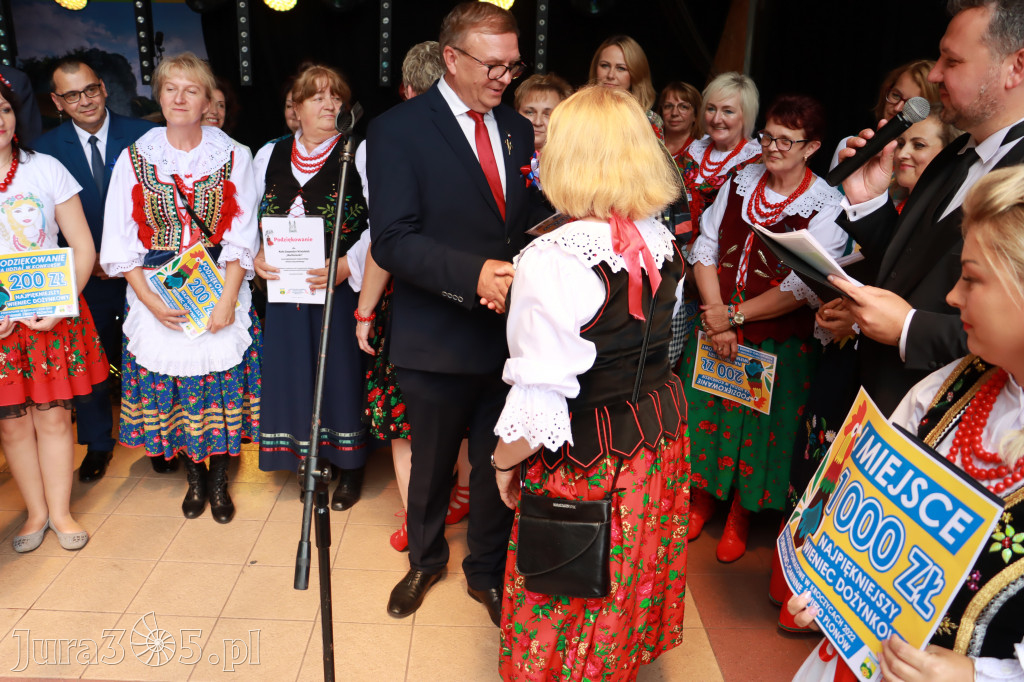 DOŻYNKI KROCZYCE - korowód i część oficjalna.