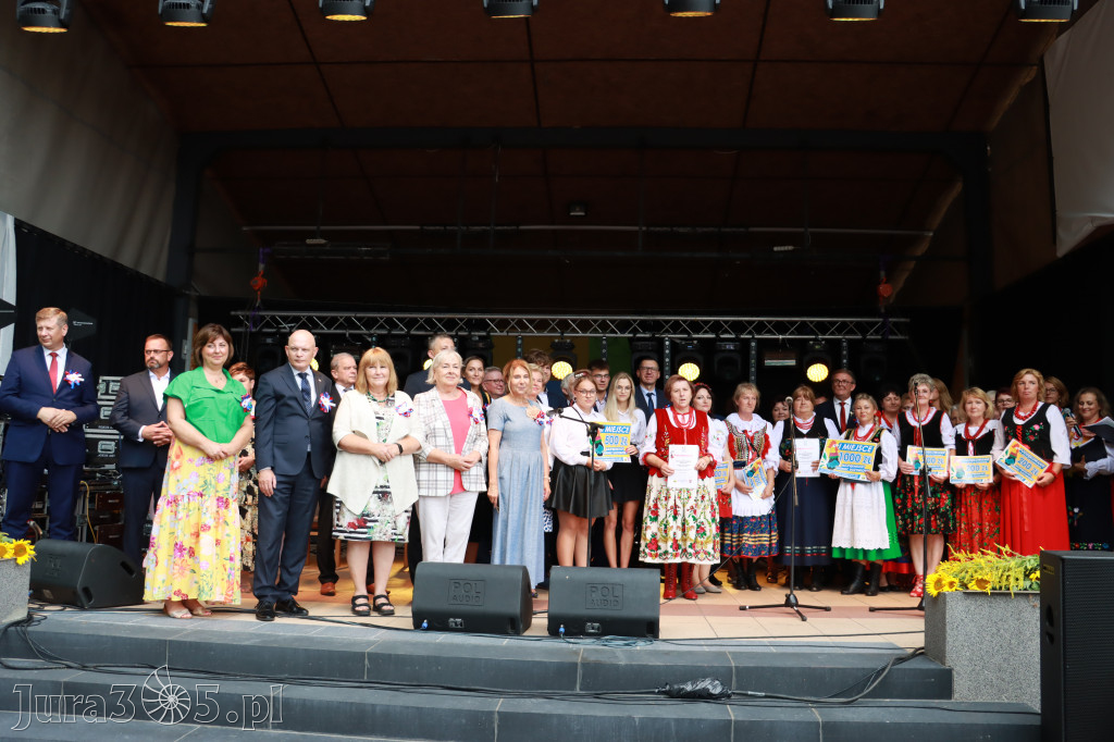 DOŻYNKI KROCZYCE - korowód i część oficjalna.