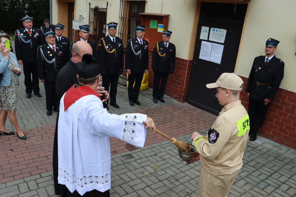 Poświęcenie Tablicy - 100-lecie OSP Góra Włodowska