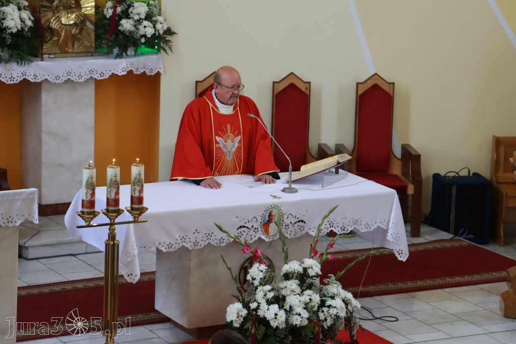 Poświęcenie Tablicy - 100-lecie OSP Góra Włodowska