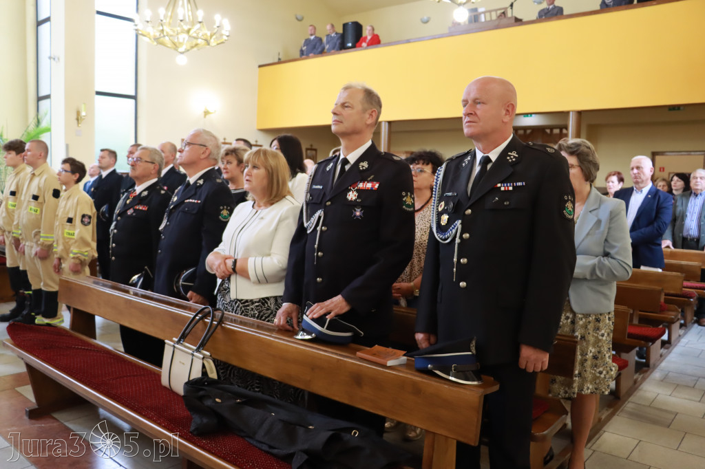 Poświęcenie Tablicy - 100-lecie OSP Góra Włodowska