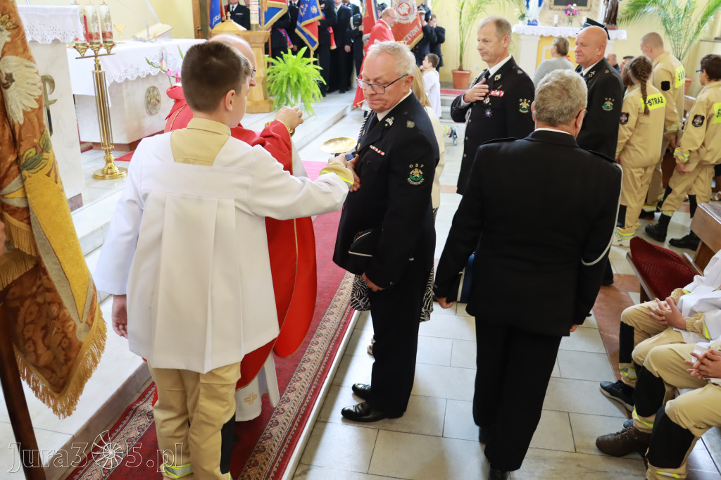 Poświęcenie Tablicy - 100-lecie OSP Góra Włodowska