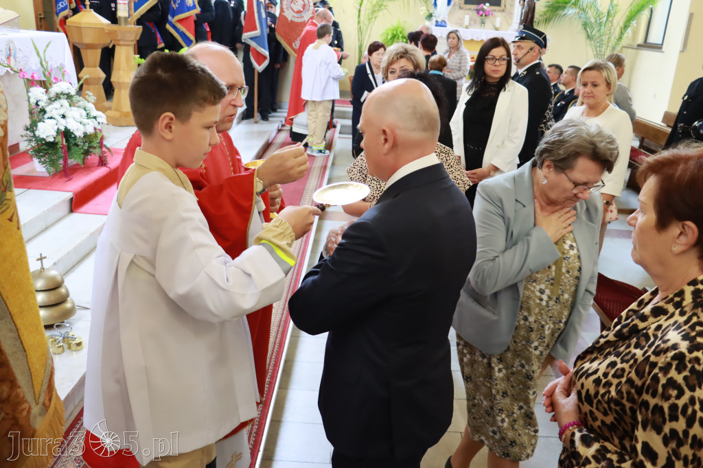 Poświęcenie Tablicy - 100-lecie OSP Góra Włodowska