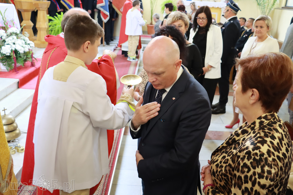 Poświęcenie Tablicy - 100-lecie OSP Góra Włodowska