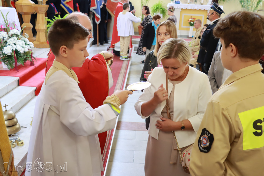 Poświęcenie Tablicy - 100-lecie OSP Góra Włodowska