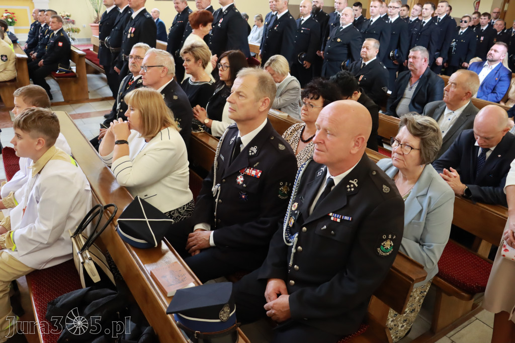 Poświęcenie Tablicy - 100-lecie OSP Góra Włodowska