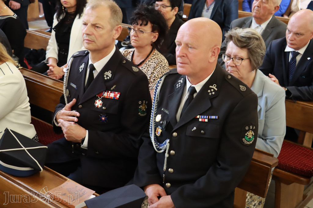 Poświęcenie Tablicy - 100-lecie OSP Góra Włodowska