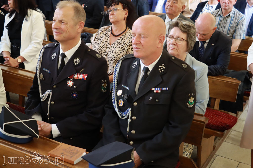 Poświęcenie Tablicy - 100-lecie OSP Góra Włodowska