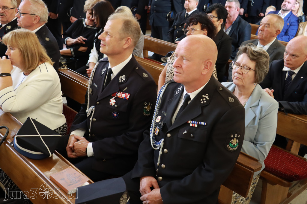 Poświęcenie Tablicy - 100-lecie OSP Góra Włodowska