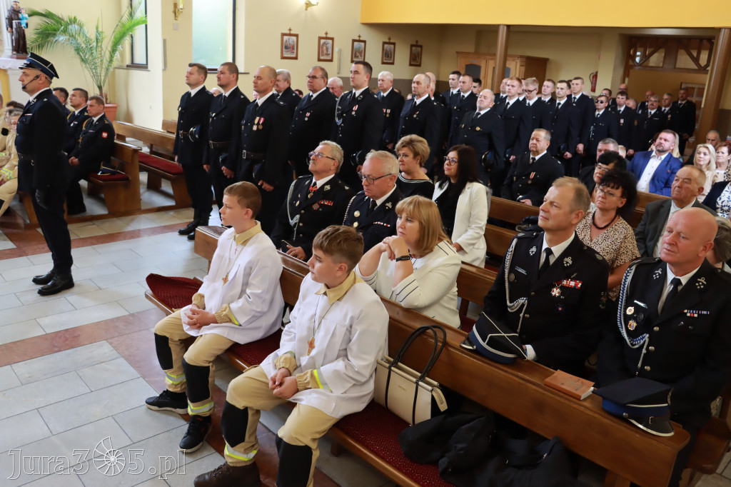 Poświęcenie Tablicy - 100-lecie OSP Góra Włodowska