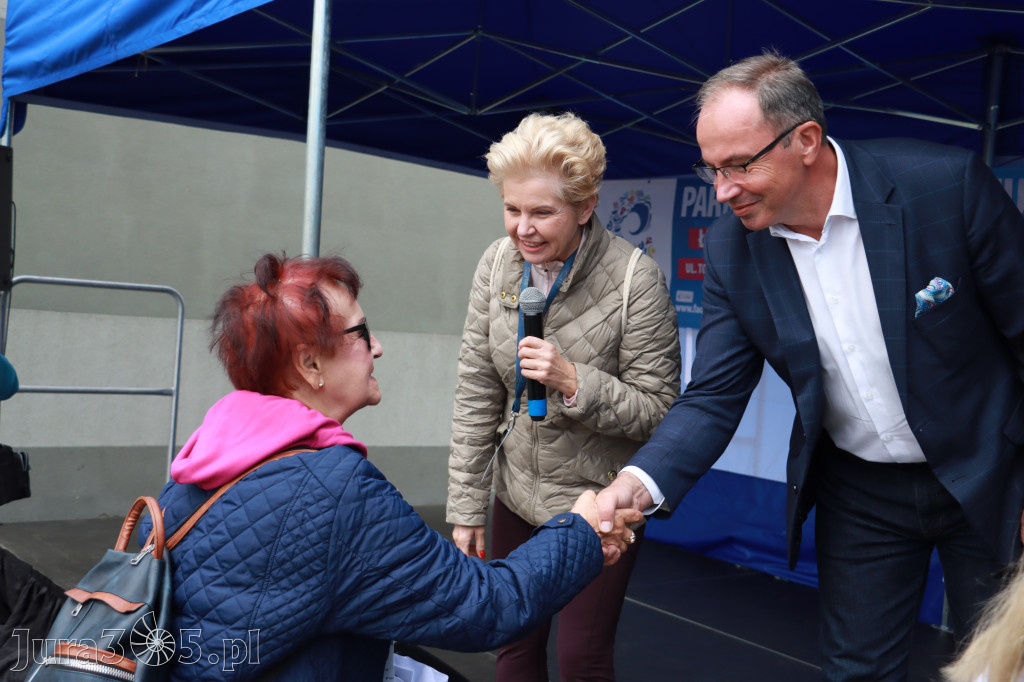 Fotorelacja XI Ogólnopolski Marsz Seniora Łazy 2022r.