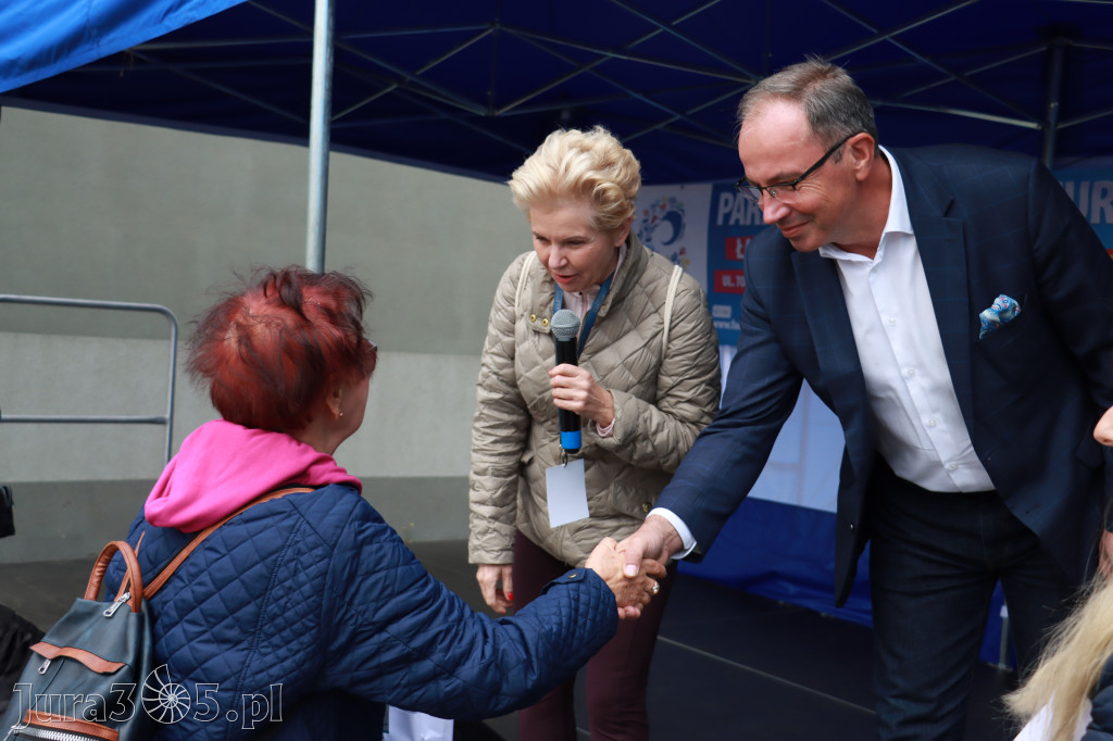 Fotorelacja XI Ogólnopolski Marsz Seniora Łazy 2022r.