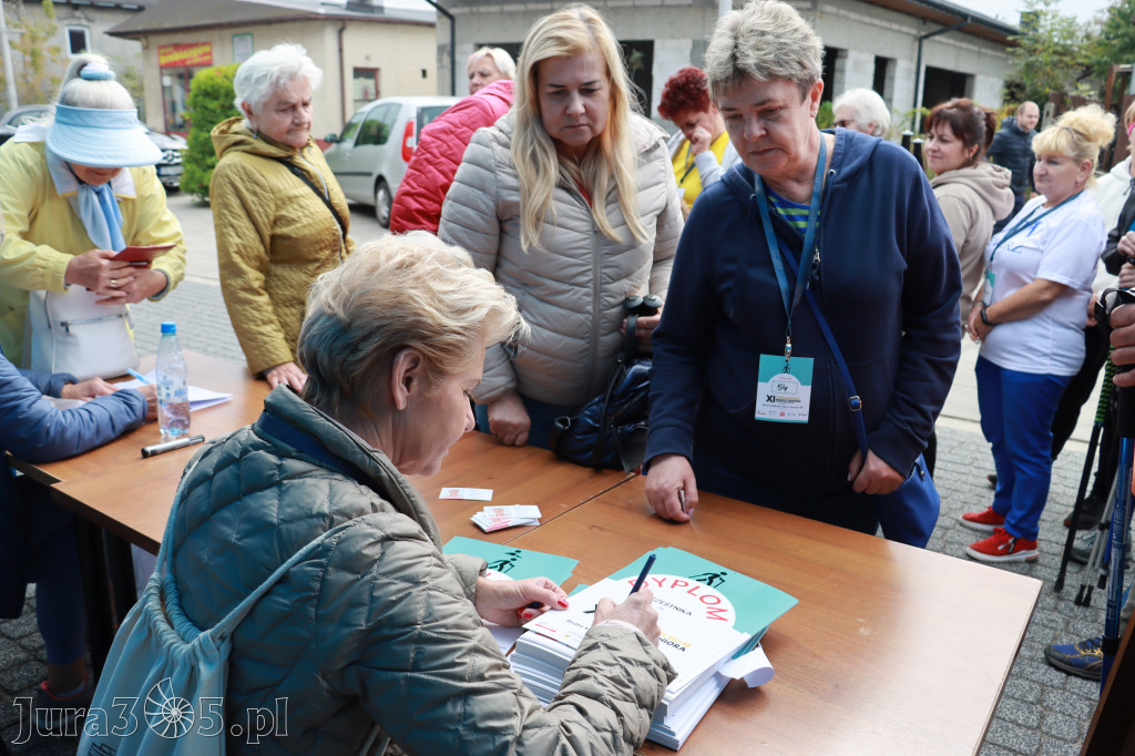 Fotorelacja XI Ogólnopolski Marsz Seniora Łazy 2022r.